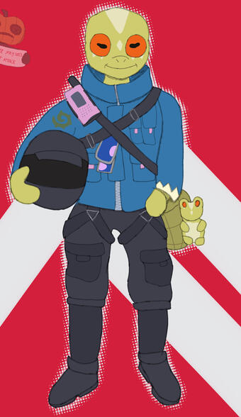 Artfight23 Friends Frog